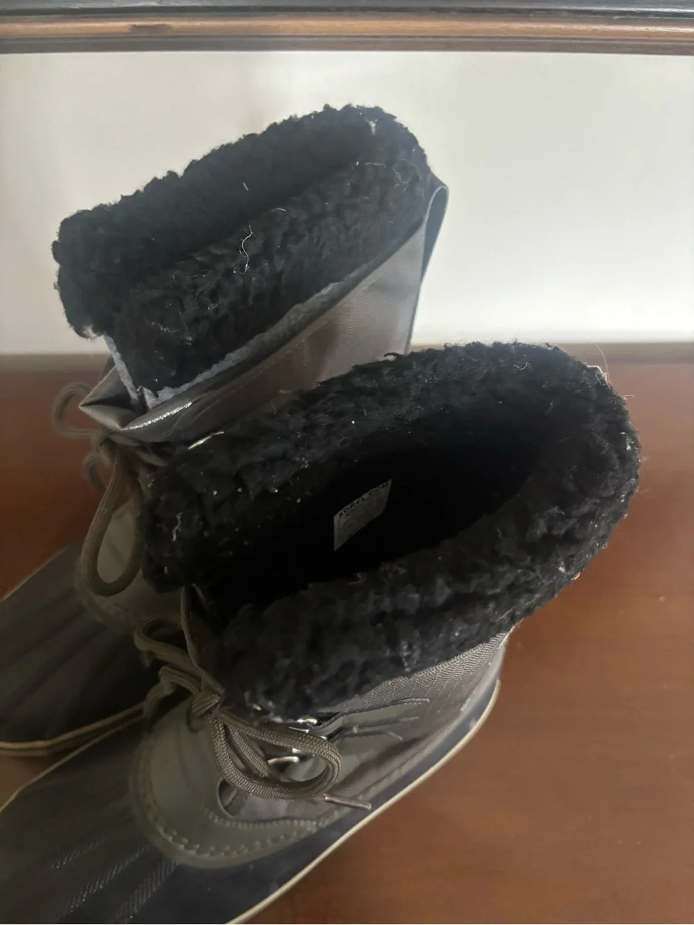 Sorel Gray and Black 1964 PAC™ Nylon Men's Winter Boot size 9